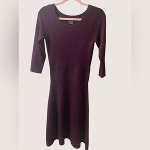 Gabby Skye Silhouette Rich Plum dress. Size est. Medium see details. #10293